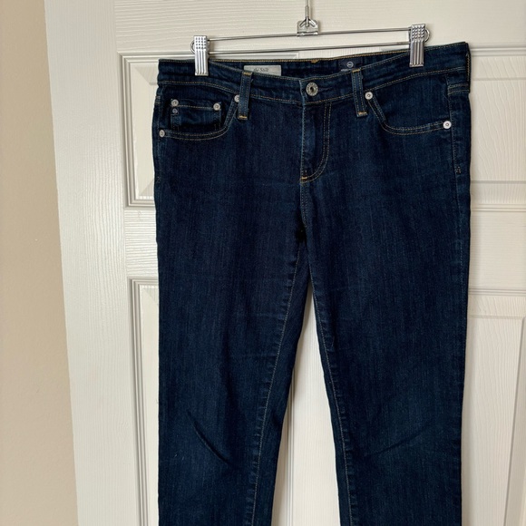 AG The Stilt Cigarette Leg Jeans Dark Wash Size 28R - Picture 3 of 13